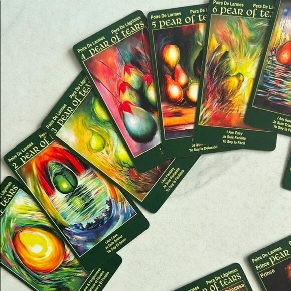 I Am One Tarot Deck 78 Cards Instructions Text & Spiral Spread Map - Picture 9 of 14